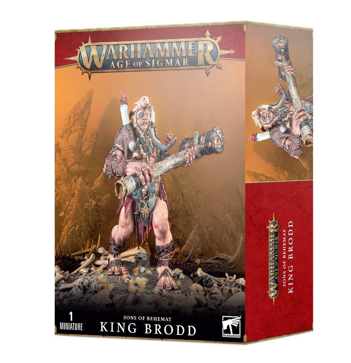 WHAOS - Sons of Behemat King Brodd - Gamesmart - Games Workshop