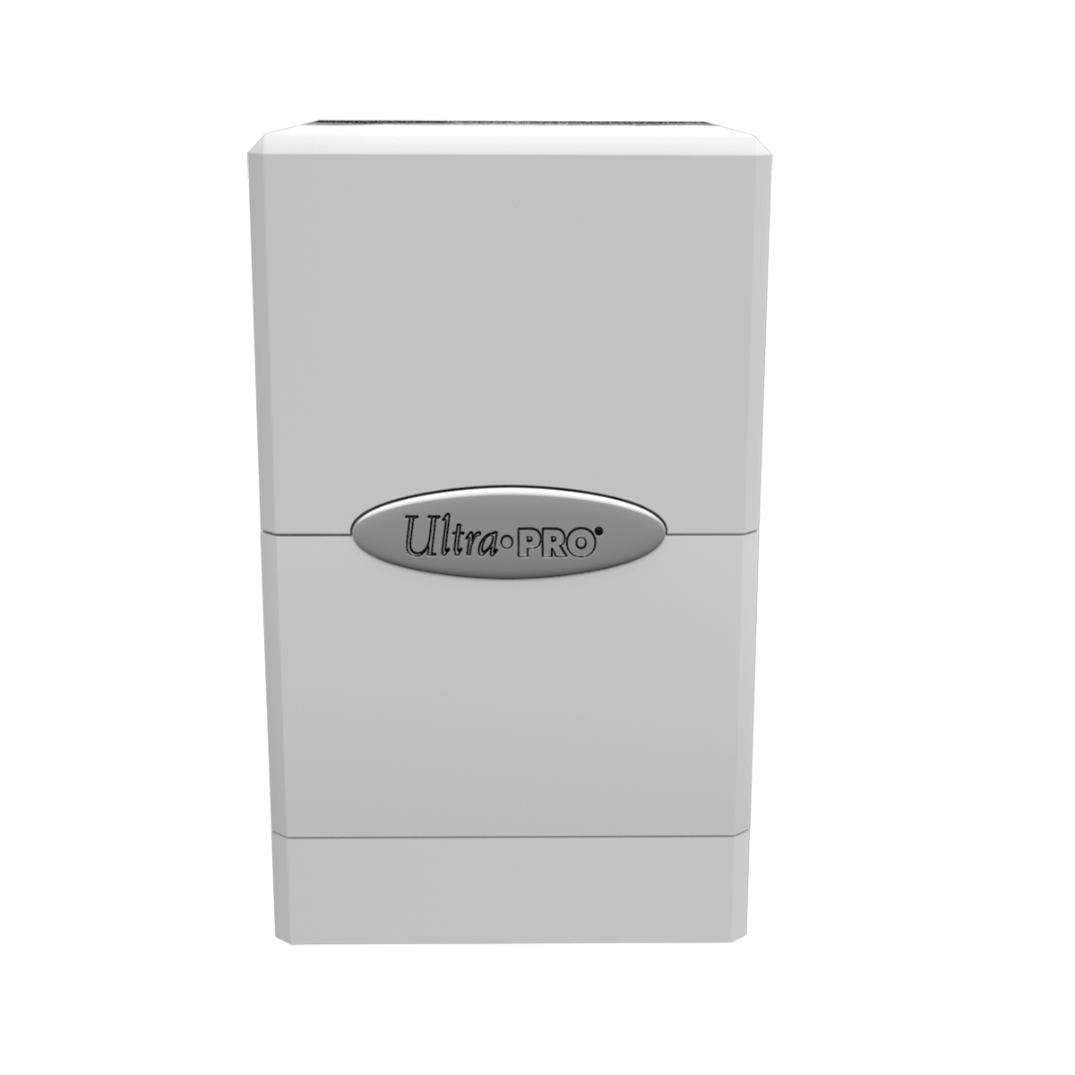 ULTRA PRO - Classic Satin Tower Deck Box: Arctic White - Gamesmart