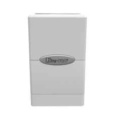 ULTRA PRO - Classic Satin Tower Deck Box: Arctic White - Gamesmart