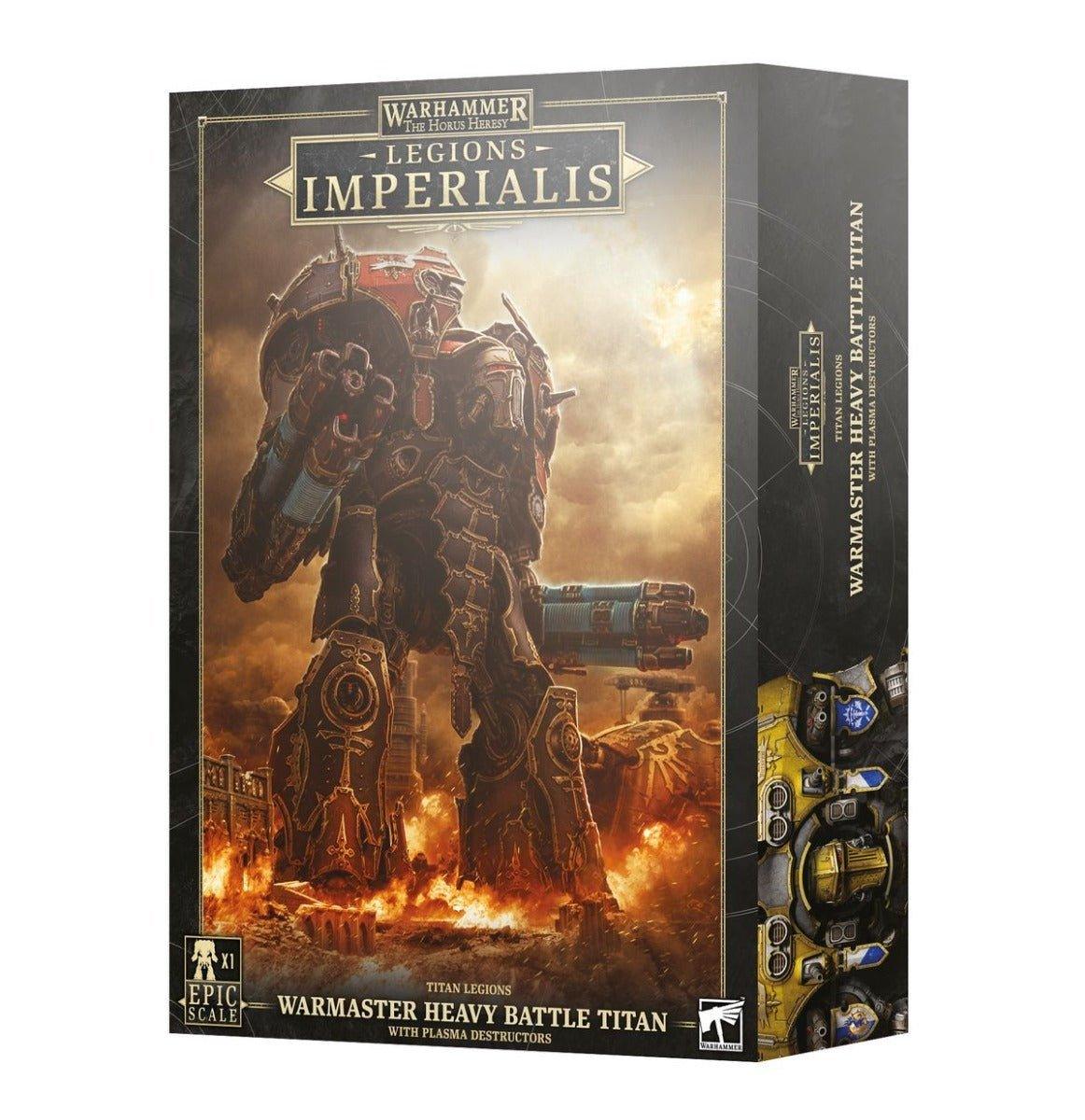 WHM The Horus Heresy - Legions Imperialis: Titan Legions Warmaster Heavy Battle Tank with Plasma Destructors - Gamesmart