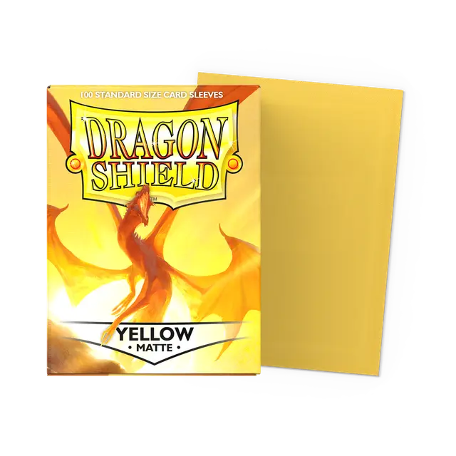 Dragon Shield - Micas Matte STND Yellow c/100