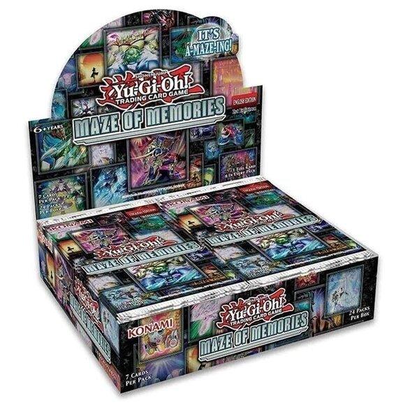 Yu - Gi - Oh! - Maze of Memories caja con 24 sobres (Inglés) - Gamesmart - Konami