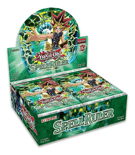 Yu-Gi-Oh! - Spell Ruler caja c/24 sobres (Inglés) - Gamesmart