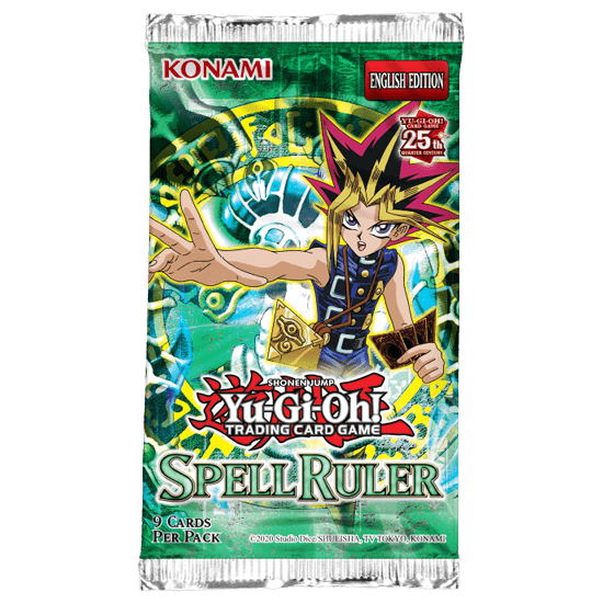 Yu-Gi-Oh! - Spell Ruler caja c/24 sobres (Inglés) - Gamesmart