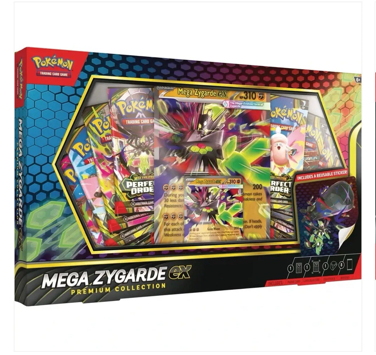 Pokémon - Mega Zygarde ex Premium Collection (Inglés)