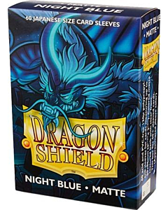Dragon Shield - Micas Small JPN Size Night Blue Matte c/60 