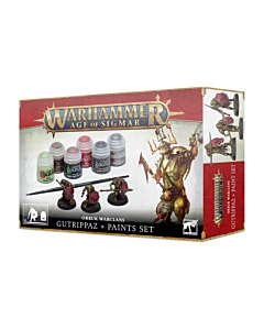 WHAOS - Orruk Warclans Gutrippaz + Paint Set