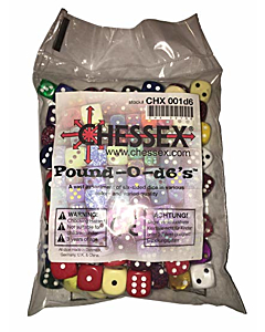 CHESSEX - Bolsa Dados Pound-O-Dice 6's