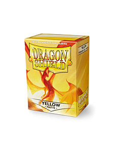Dragon Shield - Micas STND Yellow Matte c/100 