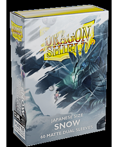 Dragon Shield - Micas Small JPN Size Snow Dual Matte c/60 