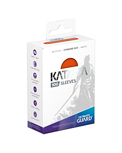 ULTIMATE GUARD - Katana Sleeves Standar Size Naranja  (100)