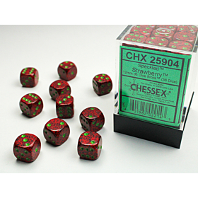 CHESSEX - Dados Speckled Strawberry12mm c/36 