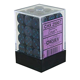 CHESSEX - Dados Cobalt 12mm c/36 