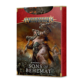Warscroll Cards -Sons of Behemat (Ingles)