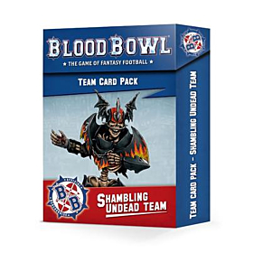 CARTAS - Blood Bowl Shambling Undead Team Card Pack (Inglés)