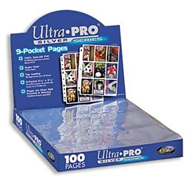 ULTRA PRO - Micas/Carpeta -9-  Silver  c/100 