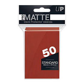 ULTRA PRO - Micas Pro-Matte STND Deck Protector c/50 Rojo 