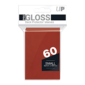 ULTRA PRO - PRO-Gloss Small Deck Protector Rojo c/60