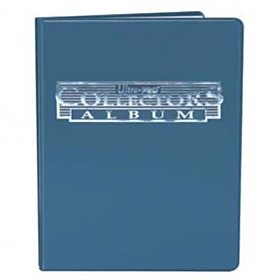ULTRA PRO - 4 Pocket Collectors Portfolio Azul