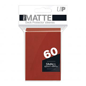 ULTRA PRO - Micas Pro-Matte Small Deck Protector Rojo c/60