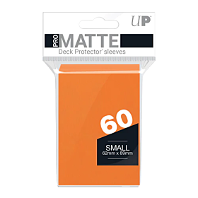 ULTRA PRO - Micas Pro-Matte Small Deck Protector Naranja c/60