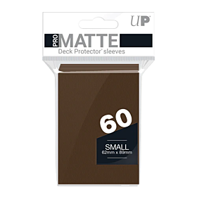ULTRA PRO - Micas Pro-Matte Small Deck Protector Café c/60