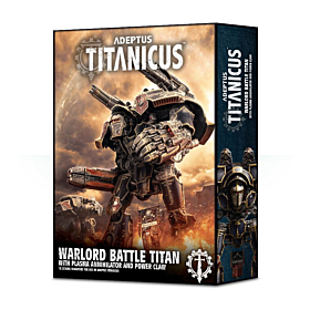 WH40K - Adeptus Titanicus Warlord Battle Titan whit Plasma Annihilator