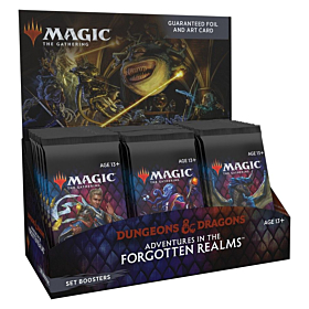 Magic the Gathering - Adventures in the Forgotten Realms Set Booster Display