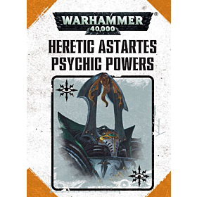 CARTAS - WH40K Psychic Powers Heretic Astartes (Ingles)