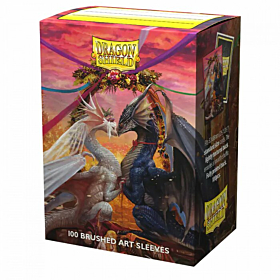 Dragon Shield - Micas STND Brushed Art Valentine Dragon 2023 Matte c/100