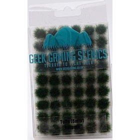 GEEK GAMING - 6mm Self Adhesive Static Grass Tufts x 100 Autumn 