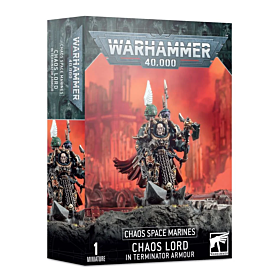 WH40K - Chaos Space Marines Chaos Lord in Terminator Armour