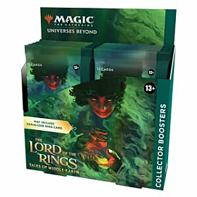 Magic The Gathering - Lord of the Rings: Tales of Middle-earth Collector Booster Display (Inglés)