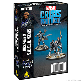 ASMODEE - Marvel Crisis Protocol Nick Fury & S.H.I.E.L.D. Agents (Inglés)