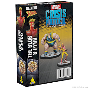 ASMODEE - Marvel Crisis Protocol The Blob & Pyro (Inglés)
