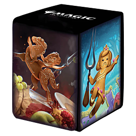 ULTRA PRO - Alcove Flip Deck Box Wilds of Eldraine Food Fight for Magic The Gathering
