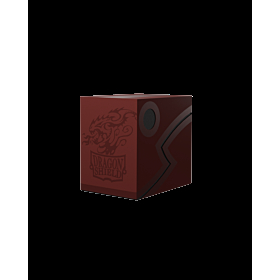 Dragon Shield - Double Shell Blood Red/Black Deck Box