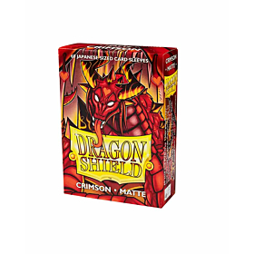 Dragon Shield - Micas Small JPN Size Crimson Matte c/60 