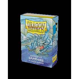 Dragon Shield - Micas Small JPN Size Sapphire Matte c/60