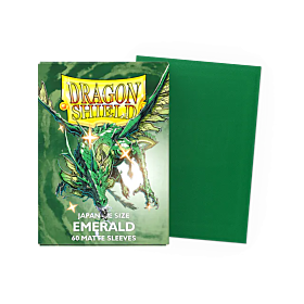 Dragon Shield - Micas Small JPN Size Emerald Matte c/60