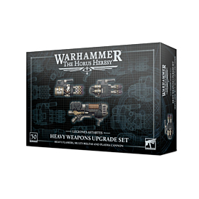 WH40K - Warhammer The Horus Heresy Legiones Asartes Heavy Weapons Upgrade Set Heavy Flamers, Multi-meltas and Plasma Cannons