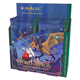 Magic the Gathering - The Lord of the Rings Special Edition Collector Booster Display (Inglés)