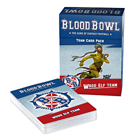 CARTAS - Blood Bowl Wood Elf Team Card Pack (Inglés)