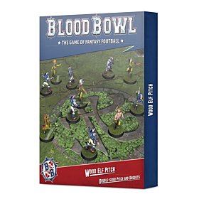 Blood Bowl  - Wood Elf Pitch & Dugouts