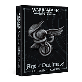 CARTAS - WH40K Warhammer The Horus Heresy Age of Darkness Reference Cards (Inglés)