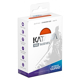ULTIMATE GUARD - Katana Sleeves Standar Size Naranja  (100)
