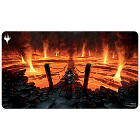 ULTRA PRO -  Playmat Wilds of Eldraine Virtue of Courage for Magic the Gathering 