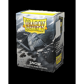 Dragon Shield - Micas STND Snow Dual Matte c/100
