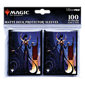 ULTRA PRO - Micas Standard Deck Protector c/100 Wilds of Eldraine Ashiok Wicked Manipulator for Magic The Gathering