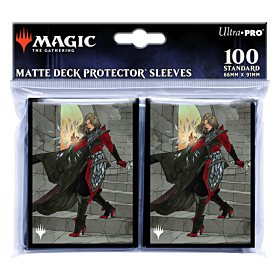 ULTRA PRO - Micas Standard Deck Protector c/100 Wilds of Eldraine Rowan Scion of War for Magic The Gathering